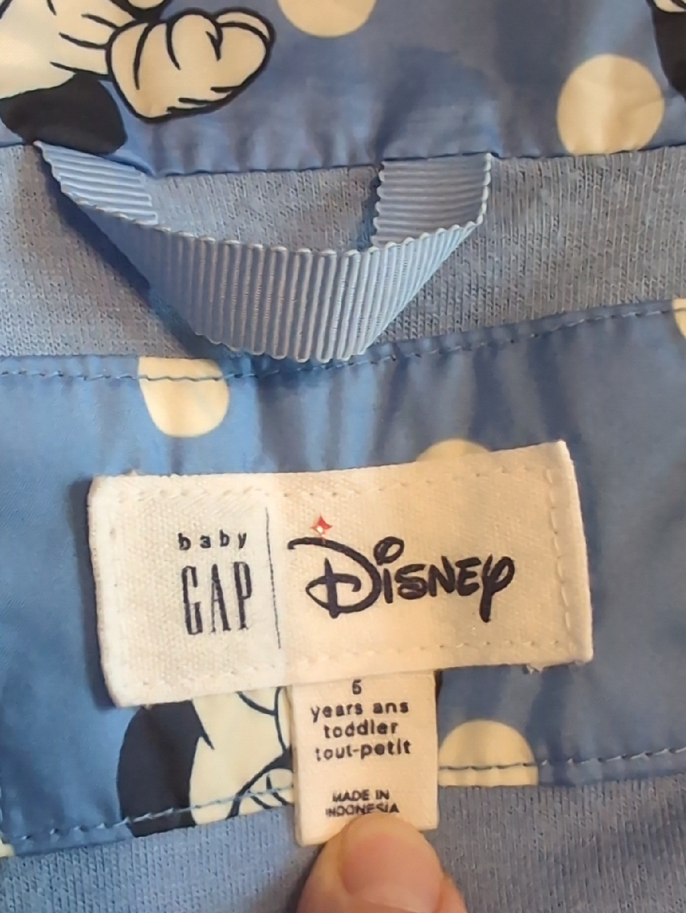 Like New Kids Minnie Mouse Jacket 5T - Picture 12 of 13